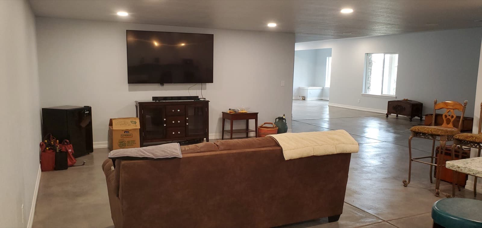Basements remodel by Fortune Homes