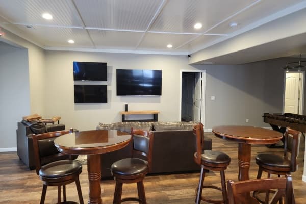Basements remodel by Fortune Homes